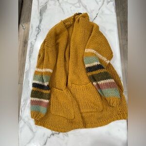 Warmest chunky knit sweater
